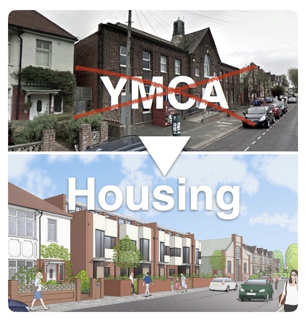 Hove YMCA replaced by housing