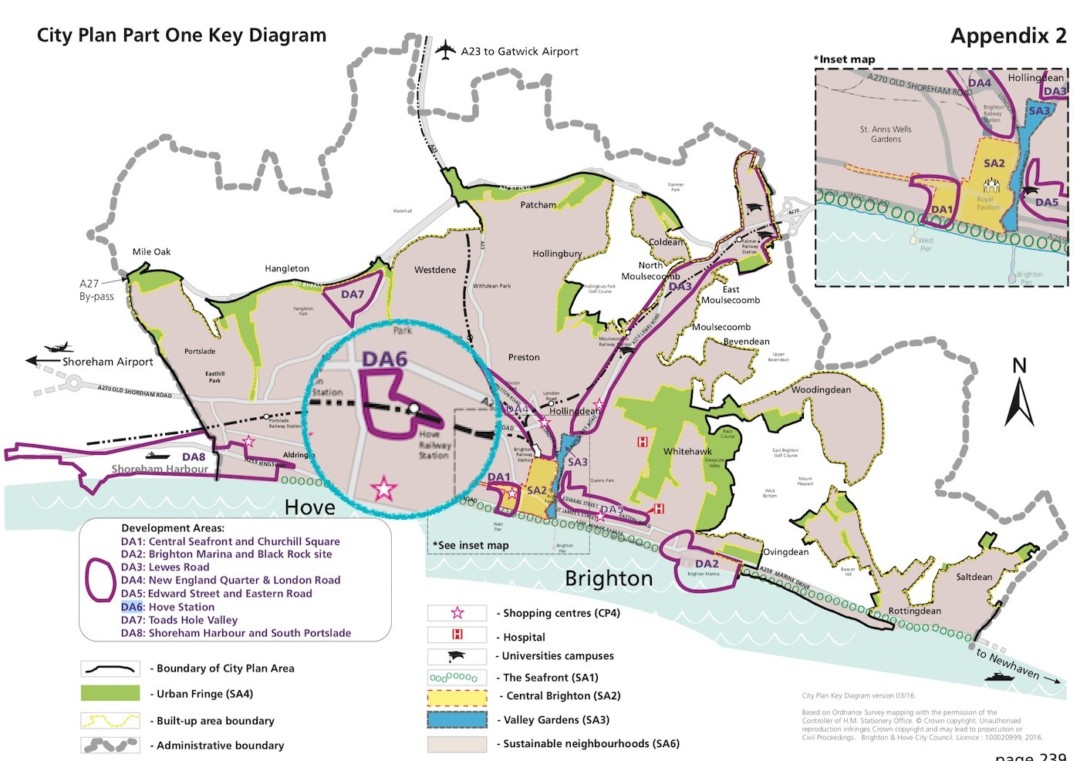 City Plan Development Areas